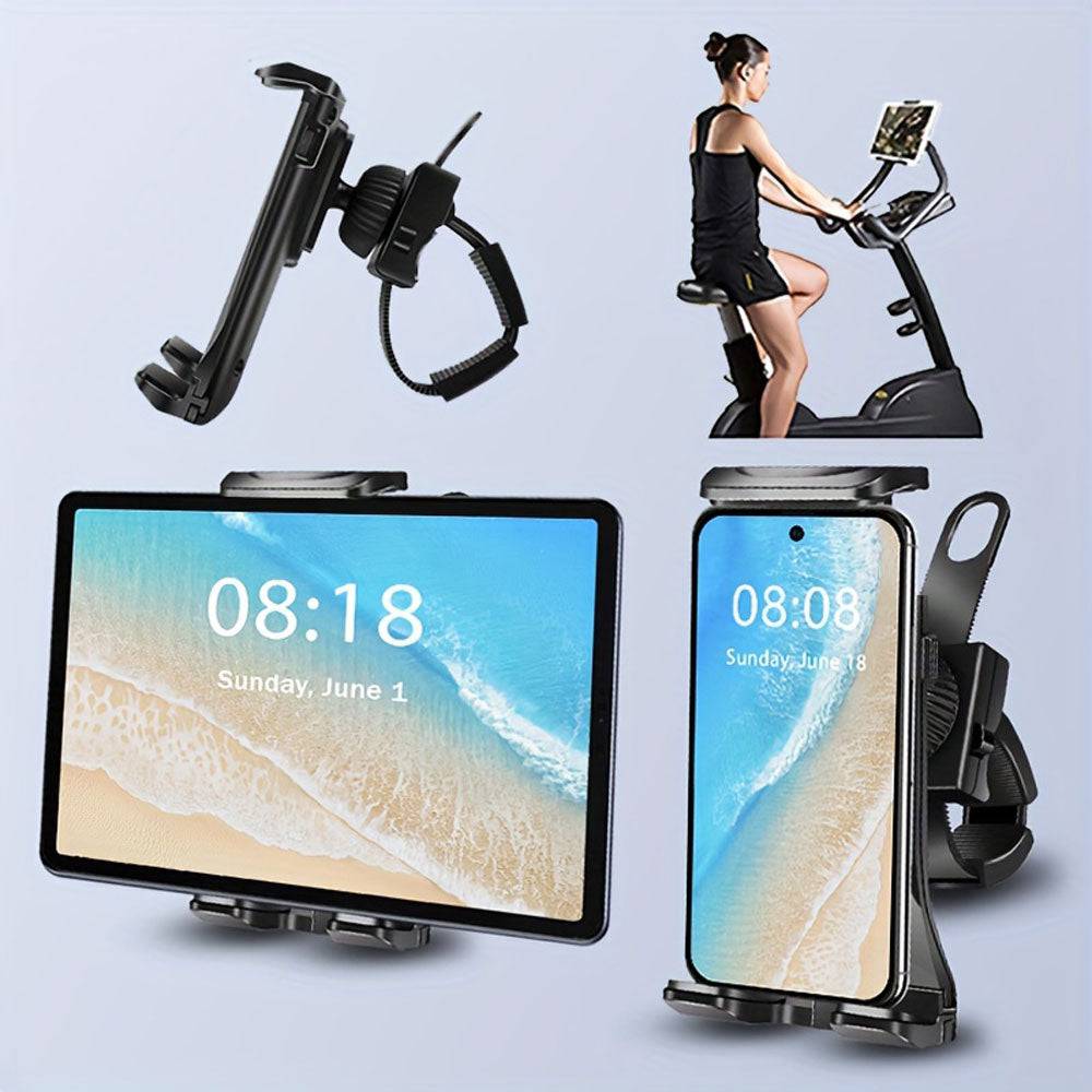 Support universel pour tablette et smartphone pour vélo elliptique - Support Innovant