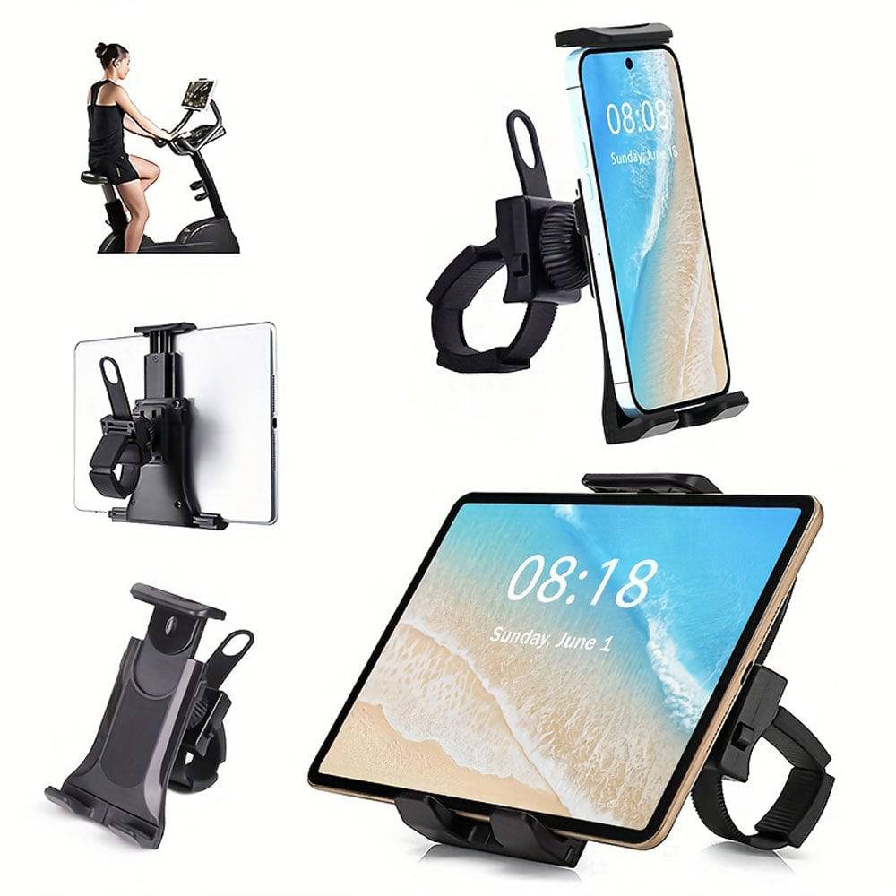 Support universel pour tablette et smartphone pour vélo elliptique - Support Innovant