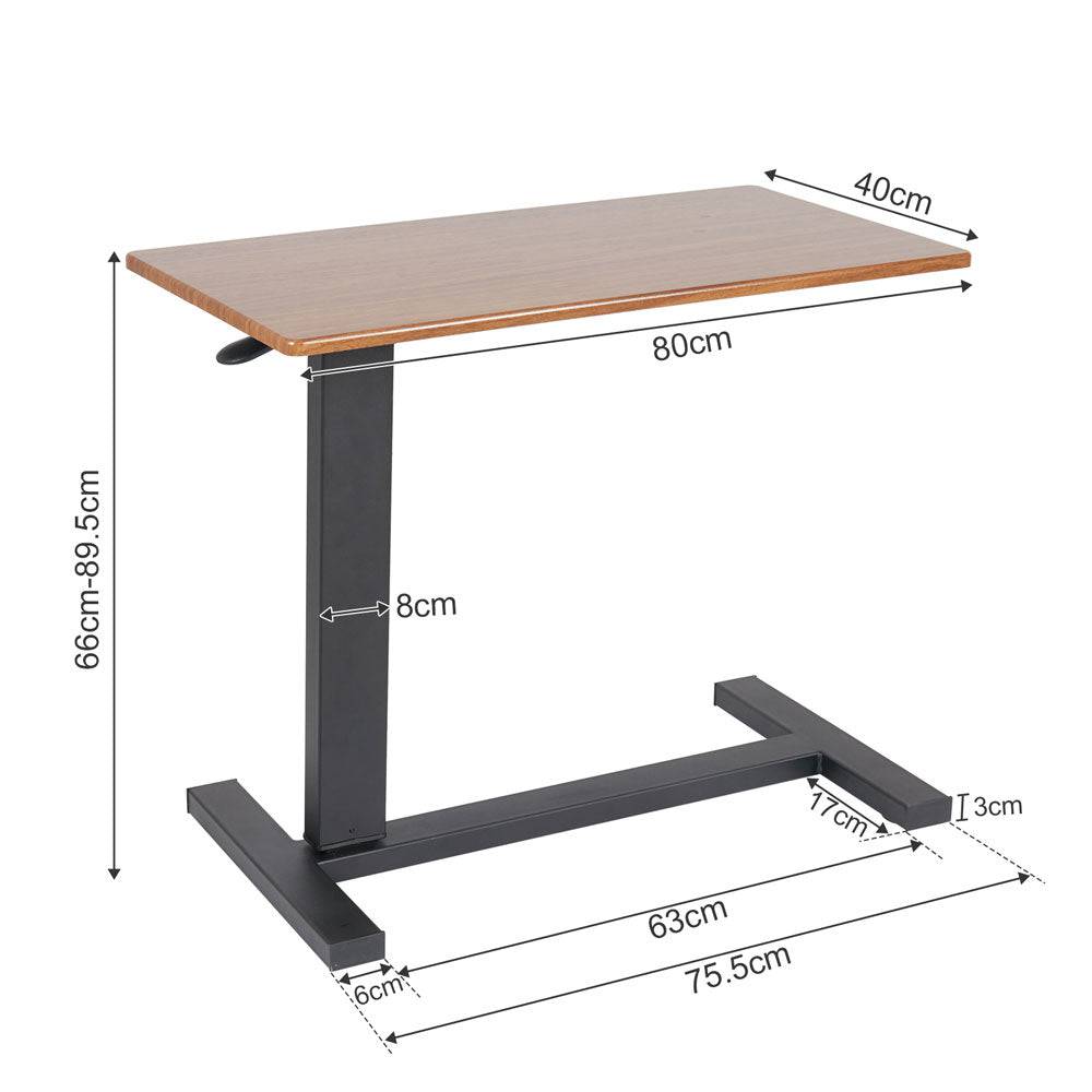 Table d'appoint ergonomique pour canapé – Bureau compact et pratique - Support Innovant