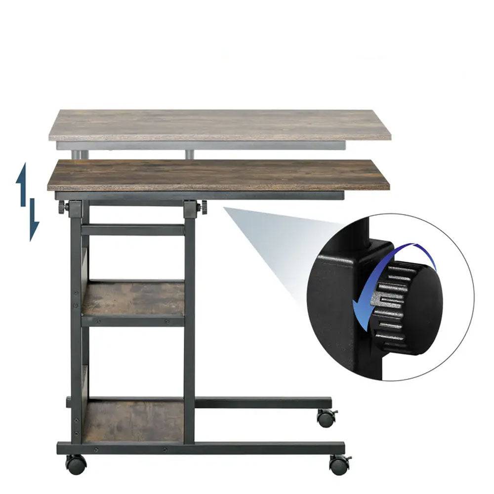 Table d’appoint réglable en hauteur robuste et pratique - Support Innovant